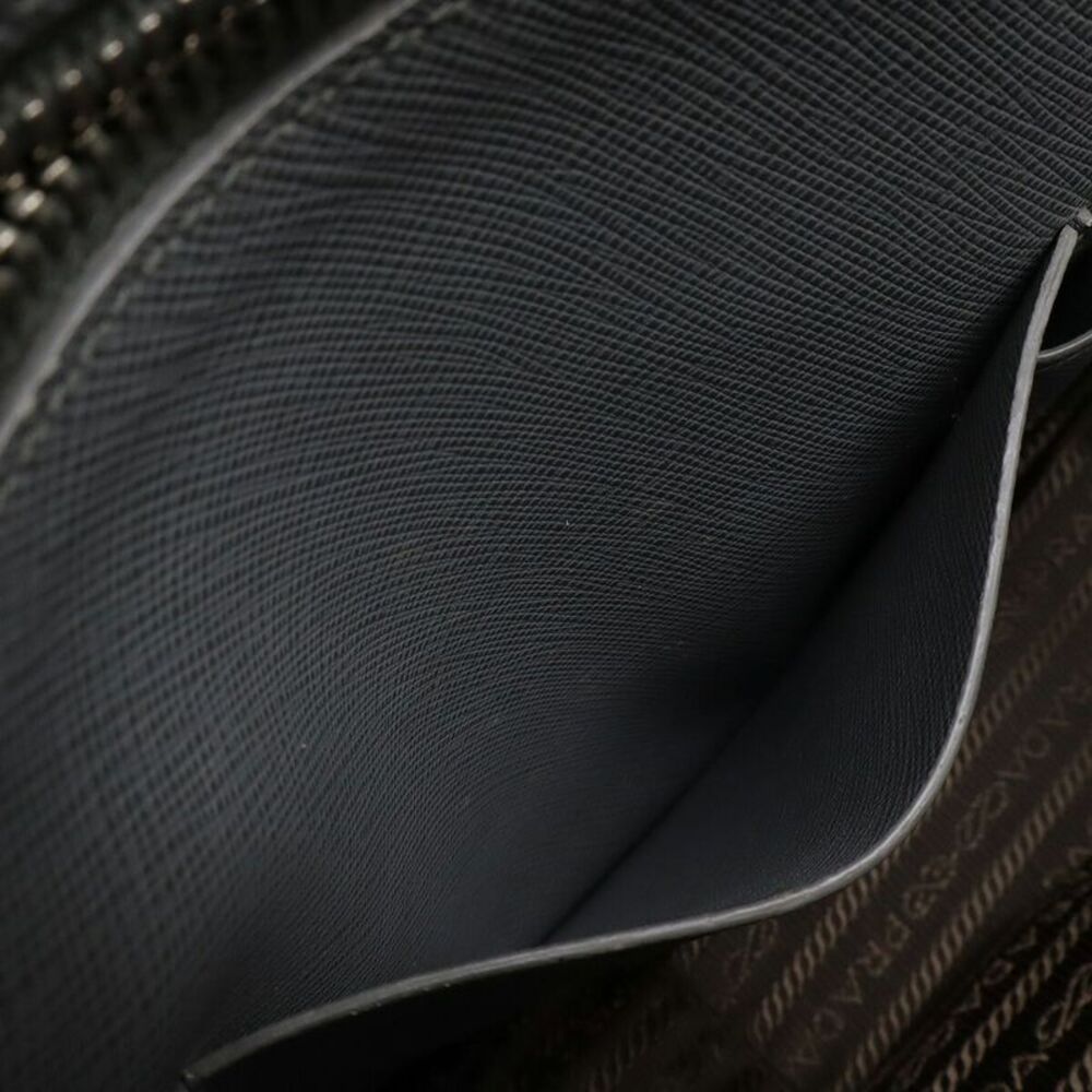 Prada Leather Triangle Logo Briefcase - Picture 9 of 9